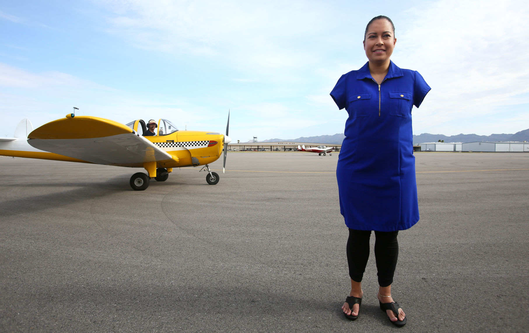 New airplane for Jessica Cox